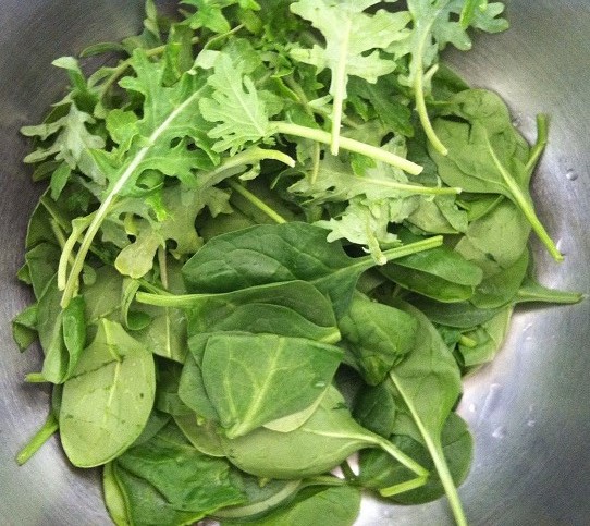 Spinach, Kale, and Mozzarella Ravioli